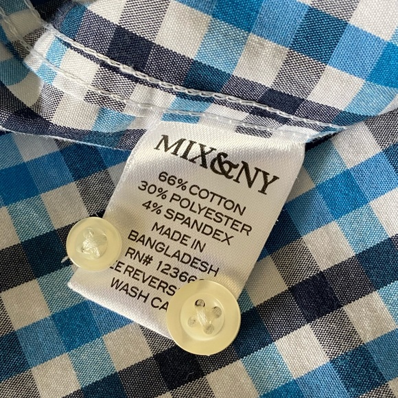 💠Short sleeve checkered button down shirt💠 - Picture 6 of 7